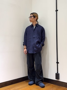 「帰省コーデ」｜オタケさん（メンズ・162cm）の春コーディネート