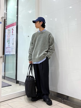 「アイテム（その他シューズ）」を使った、オタケさん（メンズ・162cm）の秋コーディネート