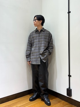 「寒い」｜オタケさん（メンズ・162cm）の秋コーディネート