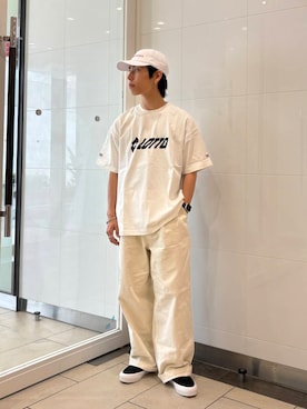 「VANS（バンズ）のアイテム」を使った、オタケさん（メンズ・162cm）の夏コーディネート