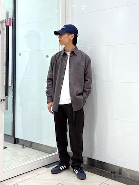 「URBAN RESEARCH（アーバンリサーチ）のアイテム（キャップ）」を使った、オタケさん（メンズ・162cm）の秋コーディネート