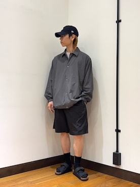 「帰省コーデ」｜オタケさん（メンズ・162cm）の春コーディネート
