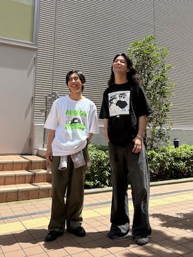 「アイテム（リング）」を使った、オタケさん（メンズ・162cm）の夏コーディネート