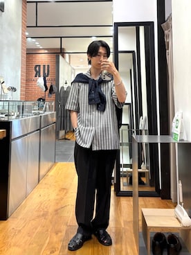「URBANRESEARCH」｜オタケさん（メンズ・162cm）の夏コーディネート