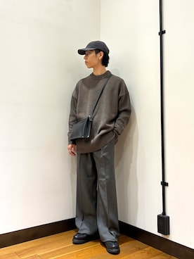 「アイテム（その他シューズ）」を使った、オタケさん（メンズ・162cm）の秋コーディネート