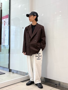 「アイテム（その他アウター）」を使った、オタケさん（メンズ・162cm）の秋コーディネート