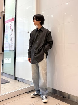 「季節の変わり目羽織コーデ」｜オタケさん（メンズ・162cm）の秋コーディネート