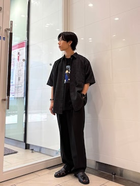 「URBAN RESEARCH（アーバンリサーチ）のアイテム（サンダル）」を使った、オタケさん（メンズ・162cm）の夏コーディネート