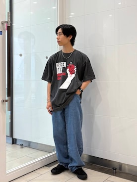 「CONVERSE（コンバース）のアイテム」を使った、オタケさん（メンズ・162cm）の夏コーディネート