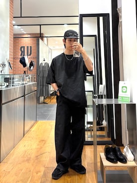 「XOLO（ショロ）のアイテム」を使った、オタケさん（メンズ・162cm）の夏コーディネート