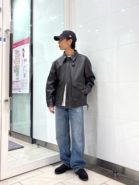 「イチ推しジャケットスタイル」｜オタケさん（メンズ・162cm）の秋コーディネート