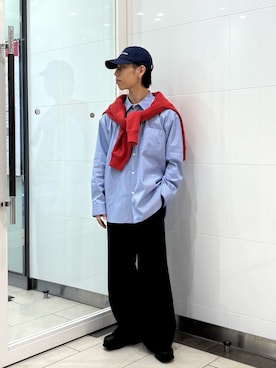 「季節の変わり目羽織コーデ」｜オタケさん（メンズ・162cm）の秋コーディネート