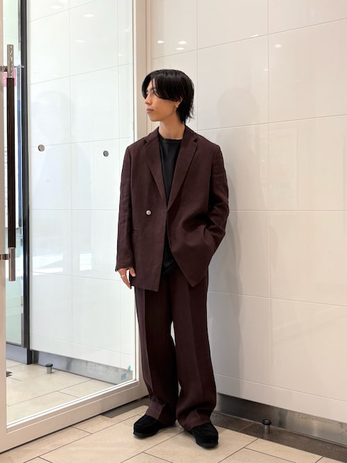 ambrosi リネン　スラックス　36300 セールのため簡易発送 リネンパンツ（パンツ）｜Ambrosi（アンブロージ）｜ STRASBURGO