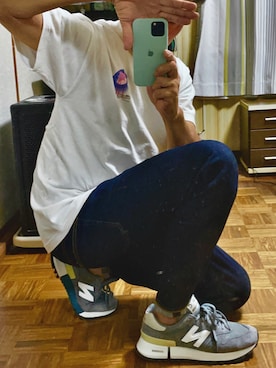 「Big John（ビッグジョン）のアイテム」を使った、wipingさん（メンズ・177cm）の秋コーディネート