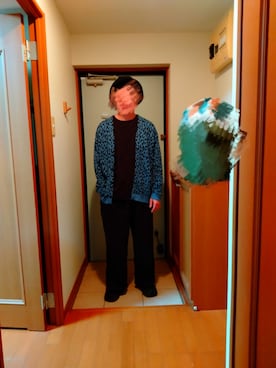 「いいね、save、フォローお願いします🤑」｜「アイテム（ハット）」を使った、まっすーさん（メンズ・169cm）の秋コーディネート