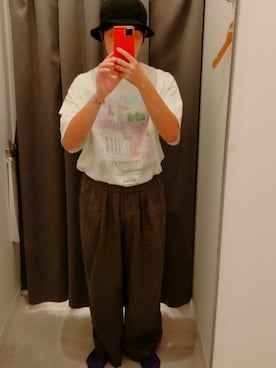 「アイテム（バングル/リストバンド）」を使った、まっすーさん（メンズ・169cm・30代）の秋コーディネート