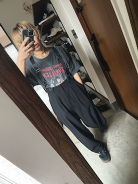 「GOOD ROCK SPEED（グッドロックスピード）のアイテム」を使った、naeさん（レディース・155cm）の夏コーディネート