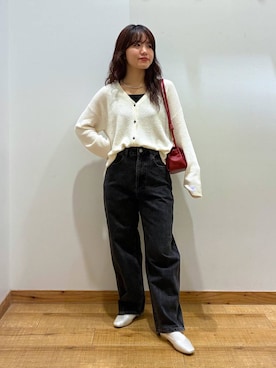 「アイテム（ネックレス）」を使った、hironaさん（レディース・150cm・30代）の秋コーディネート