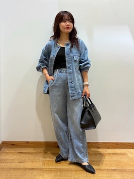 「アイテム（タンクトップ）」を使った、hironaさん（レディース・150cm・30代）の夏コーディネート