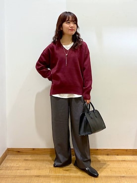 「アイテム（その他シューズ）」を使った、hironaさん（レディース・150cm・30代）の秋コーディネート