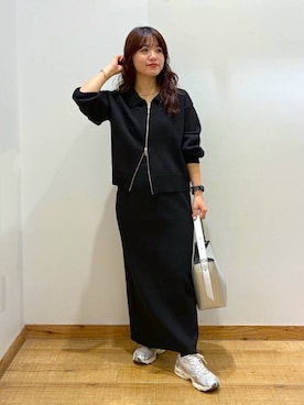 「GLOBAL WORK（グローバルワーク）のアイテム（ワンピース）」を使った、hironaさん（レディース・150cm）の秋コーディネート