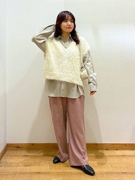 「アイテム（その他シューズ）」を使った、hironaさん（レディース・150cm・30代）の秋コーディネート