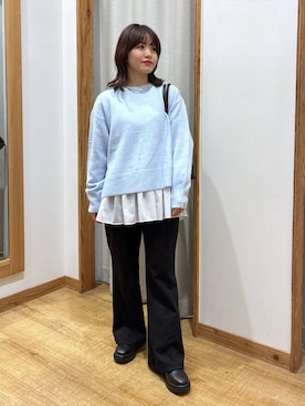 hironaさん（レディース・150cm）の冬コーディネート