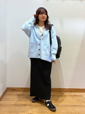 「アイテム（バックパック/リュック）」を使った、hironaさん（レディース・150cm）の秋コーディネート