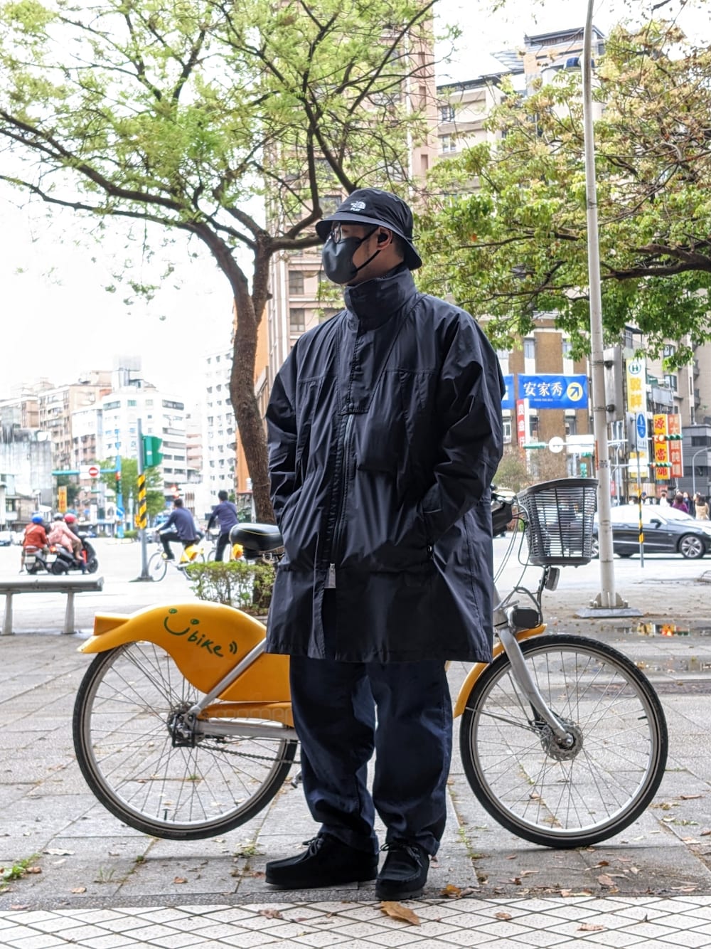 THE NORTH FACE PURPLE LABELのトレンチコートを使った人気