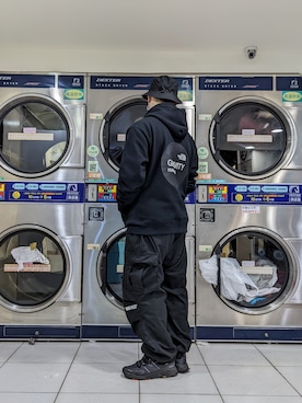 「the Apartment（ジ　アパートメント）のアイテム」を使った、RoxsoulLeeさん（メンズ・170cm）の冬コーディネート