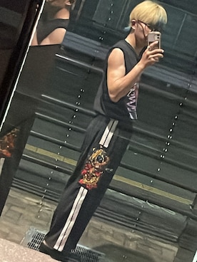 「STYLE NUMBER（スタイルナンバー）のアイテム」を使った、ちゃたろうさん（メンズ・168cm）の夏コーディネート