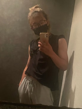 「WOOALONG（ウアロン）のアイテム」を使った、ちゃたろうさん（メンズ・168cm）の夏コーディネート
