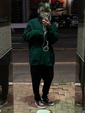 「VANS（バンズ）のアイテム（サンダル）」を使った、ちゃたろうさん（メンズ・168cm）の冬コーディネート