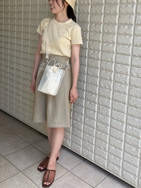 mochiiさん（レディース・159cm）の夏コーディネート