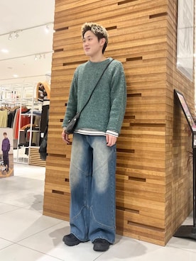 「HARUTA（ハルタ）のHARUTA　プレーンレースアップシューズ（その他シューズ）」を使った、HI_ROさん（メンズ・166cm）の秋コーディネート