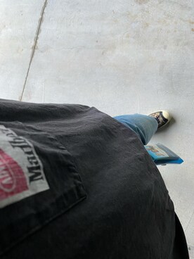 「Levi's（リーバイス）のアイテム（デニムパンツ、ブルー系）」を使った、tyoutyoooさん（メンズ）の秋コーディネート