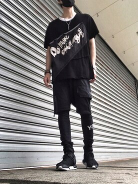 レギンス スパッツを使った スポーツミックス のメンズ人気ファッションコーディネート Wear