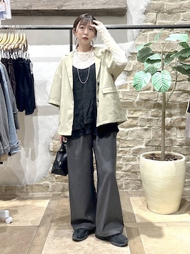 airiさん（レディース・158cm）の春コーディネート