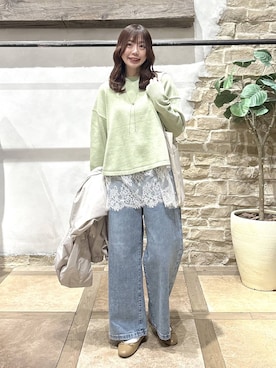 airiさん（レディース・158cm）の冬コーディネート