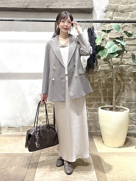 airiさん（レディース・158cm）の冬コーディネート