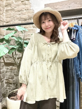 「GLOBAL WORK（グローバルワーク）のアイテム（シューズ）」を使った、airiさん（レディース・158cm）の春コーディネート