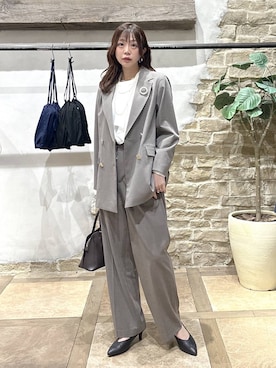 airiさん(レディース・158cm)の冬コーディネート