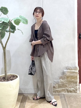「GLOBAL WORK（グローバルワーク）のアイテム」を使った、airiさん（レディース・158cm）の秋コーディネート