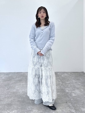 airiさん（レディース・158cm）の冬コーディネート