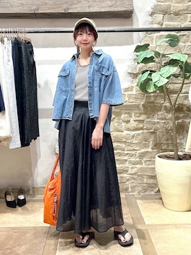 airiさん（レディース・158cm）の夏コーディネート