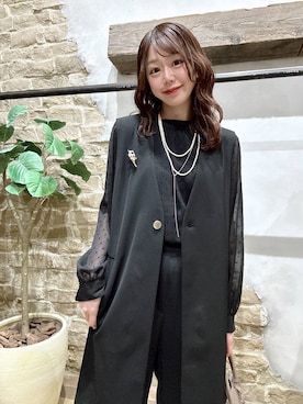 airiさん（レディース・158cm）の冬コーディネート