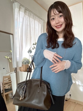 「GLOBAL WORK（グローバルワーク）のアイテム（トップス）」を使った、airiさん（レディース・158cm）の春コーディネート