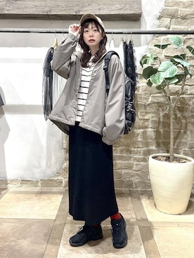 airiさん（レディース・158cm）の冬コーディネート