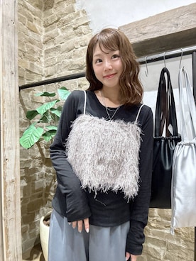 「GLOBAL WORK（グローバルワーク）のアイテム（バッグ）」を使った、airiさん（レディース・158cm）の夏コーディネート