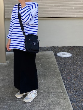 「marimekko（マリメッコ）のアイテム（ショルダーバッグ）」を使った、やんさん（レディース・154cm）の秋コーディネート